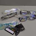 Gaoye Professional Reading Glasses for All Day - Computer Readers with Blue Light Protection - Value Pack (A1-5 Pack Mix Color), 1.75