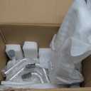 3 in 1 Bathtub Safety Rail with Step Stool & Seat for Seniors, Elderly Tub Transfer | Secure Bathroom Assistant & Tub Shower Chair with Non-Slip Handle, Fits Most Bathtubs