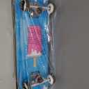 Magneto Complete Skateboard | 6-Layer Canadian Maple Double Kick Concave Deck | Beginners, and Teens