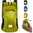 4Monster Hiking Daypack,Water Resistant Lightweight Packable Backpack for Travel Camping Outdoor (Green, 16L)
