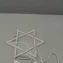 Star of David Neon Sign, Attivolife Hanukkah Decorations Jewish Star Shape Neon Light, LED Wall Decor for Home Office, Housewarming Birthday Gifts for Jews Judaism Women