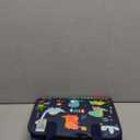 Qizfun Busy Board Montessori Toy for Toddlers, Educational Sensory Learning Toy for Fine Motor Skills, Preschool Travel Toy for Airplane & Car, Gifts for Boys and Girls (Pink/P4)