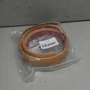 Vinyl Floor Transition Strip Door Threshold Self Adhesive 36 inch, Thresholds for Doorways, Edge-Reducer Transition-Strips for Door/Floor (Light Brown)