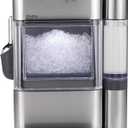 GE Profile Opal 2.0 Ultra Nugget Ice Maker with .75 Gallon Side Tank and Scale Inhibiting Filter, Scoop Included, 38 lbs in 24 Hours, Pellet Ice Machine with WiFi & Smart Connected, Stainless Steel