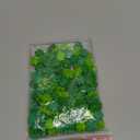 Wesiti 90 Pcs St. Patrick's Day Mini Resin Shamrocks Bulk Miniature Shamrock Vase Fillers Figurines DIY Craft Irish Clover Decor Landscape Garden Accessories for St. Patrick's Day Party Supplies