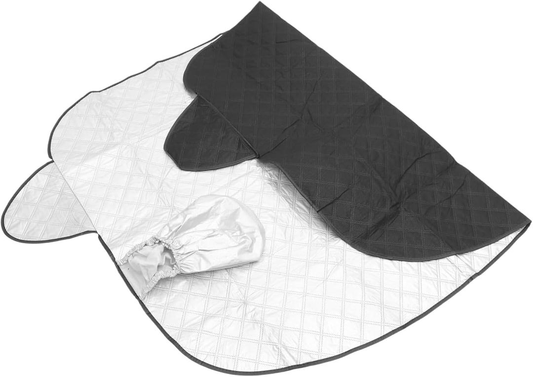 Car Windshield Cover Protective Snow Shield Uv Frost Shield for Windshield Easy Install for Year Use