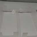 Frcctre 2 Pack Acrylic Display Risers, 5mm Thick Clear Small Display Risers Stand Acrylic Showcase Fixtures Shelf for Dessert Cupcake Figures Toys Cosmetics Perfume-12"x5"x3.3"