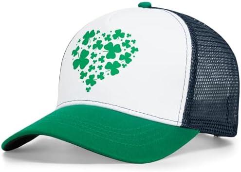St Patricks Day Hats for Women Men, Green Baseball Cap Shamrock Hat, Saint Patricks Day Lucky Hat - Adjustable Fit