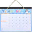 2 x 2026 calendar wall calendar January-December Plan Calendar Festive Days Theme wall calendar 13 x10 Wall Calendars for Office Home Planning & Organizing