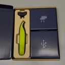 Philips Norelco One 360 Hybrid Face, Electric Beard Trimmer and Shaver, with 360 Technology, 1x 360 for Face, 5in1 Adjustable Comb, Model QP2724/90 (Black & Lime Green)