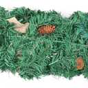 PVC Artificial Hanging Rattan Garland Rattan Wreath Ornament Decorations
