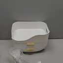 Makeup Organizer with Drawers,Skincare Organizer for Vanity,Storage Box with Handle,Large Cosmetic Display case for Dresser, Bathroom Countertop (White)