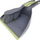 Dust pan Broom Dustpan Brush - Dust Pans with Brush, Dustpan and Brush Set, Handheld Broom and Dustpan Set are Used to Clean Kitchens, Floors, Tables, and Animal Cages. (1 Count (Pack of 1))
