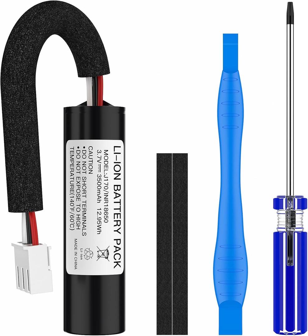 Kratax 3500mAh Rechargeable Replacement Battery for Harman Kardon Onyx Studio 1/2/3/4 Wireless Bluetooth Speaker, Real Capacity, Same Quality as Original Battery