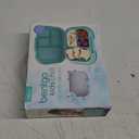 Bentgo Chill Kids Leak-Proof Lunch Box - 4-Compartment Bento Box with Built-In Ice Pack, 3.3 Cup Capacity, PFAS & BPA-Free, Microwave & Dishwasher Safe, Ideal Size for Ages 3 to 7 (Aqua)