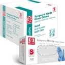 Medical Blue Nitrile Exam Gloves, Latex-Free & Powder-Free Food-Safe House Cleaning Disposable Glove (1000 Pcs)