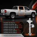 Rear Right Window Regulator Compatible with Silverado 2007-2013