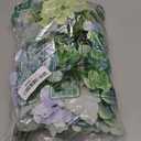 YalzoneMet Artificial Hydrangea Flowers 4 Pcs 2 White 2 Light Green 21 inch Long Rod Real Touch Lifelike Fake Latex Hydrangea Flowers for Home Party Outdoor Wedding Gifts Christmas Table Decoration