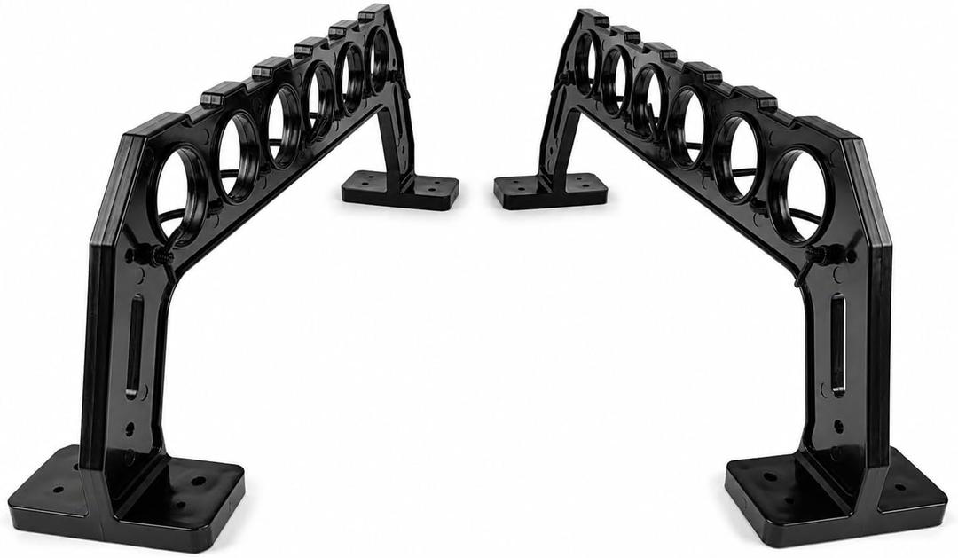 Aventik Garage Door Fishing Rod Rack 21 Inch