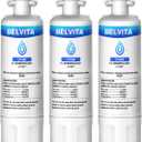 BELVITA Water Filter Replacement for IG LT700P, Kenm0re 9690, 469690, ADQ36006102, HDX FML-3, LFX28968ST LFXS29626S LFXS30766S LFX31925ST LFX31945ST Refrigerator, 3 Packs