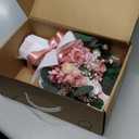 Perfectione Roses 4 Roses Mixed Bouquet for Mother's Day, Flowers for Delivery, Preserved Flowers Birthday Gift for Women Mom Wife Grandma Her, Dusty Rose