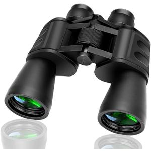 20X50 Binoculars for Adults High Powered- Large View with Clear Vision Waterproof & Fogproof Lightweight Easy Focus Compact Binoculars for Bird Watching Hunting Travel Sports Opera Concert