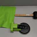 Floor Gap Fixer Tool Kit with Suction Cup & Rubber Mallet, Floating Floor Fixer Tool Repair for Laminate, LVP & Engineered Wood, Includes Silicone Pad for Textured Surfaces
