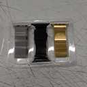 BELONGME 3 Pack Mesh Loop Compatible with Apple Watch Bands for Women Men 42mm/44mm/45mm/49mm/46mm(series 11 10) Stainless Steel Metal Magnetic Strap for iWatch (Gold+Black+Silver)