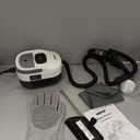 ODSD Steam Cleaner for Home & Car, 3-Level Adjustable Steamer for Cleaning, 15s Heat-Up & 1.6L Large Tank, Handheld Steam Cleaner for Car Detailing, Home, Tile, Grout, Furniture with 15pcs Accessories (White)