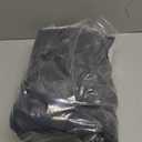 Double-Sided Heating Pad for Hands, Luxury Faux Fur Electric Hand Warmer for Fingers Arthritis, Heated Gloves Indoor Use, Hand Warmer Pouch for Women Men Hand Pain Relief, 3 Levels, Dark Grey