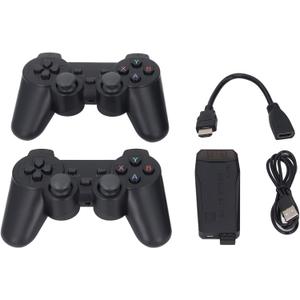 4K Dual 2.4GHz Wireless Retro Game Consol, 20,000+ Games, 9 Emulators, 64GB Memory, for Birthdays, Xmas, and Everyday Life