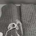 Heating Pad for Period Cramps Back Neck and Shoulders Pain Relief, 17”×33” Large Heated Pad with 4 Level Timing, 6 Level Heat Setting and Auto Shut Off, Christmas Gifts for Women, Men