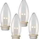 Celestial Lights Replacement Bulbs Multi Pack Twinkle for use in All Window Candles 3xAA or 4xAA Models