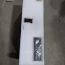 LEDIARY Ceiling Fans with Lights and Remote, 20'' Low Profile Ceiling Fan with Light, 3000-6000K Dimmable Fandelier Ceiling Fans, Modern Flush Mount Fan Light for Bedroom with 6 Wind Speeds- Black