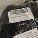 Kids Athletic Crew Socks Seamless Girls Cotton Socks Half Cushioned Quarter Socks for Boys 6 Pairs Black 9-12Y (Black)