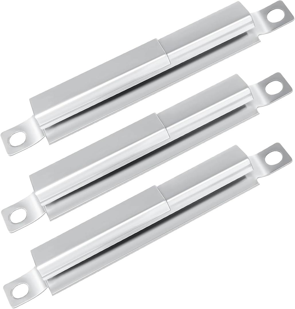 Hisencn 304 Stainless Steel Carryover Tube Replacement for Charbroil Gas Grill, Crossover Tubes for Charbroil Grill Replacement Parts, Universal Crossover Tubes for Kenmore and Others Most Grills