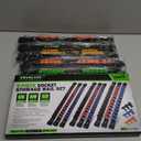 SWANLAKE Socket Organizer Set 18-Piece, 1/4-Inch x 96 Clips, 3/8-Inch x 90 Clips, 1/2-Inch x 72 Clips, Socket Organizer for Tool Box Drawer, Drive Socket Trays, Socket Holder Clip Rail