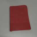 Lined Journal Notebook for Work College Ruled Note Book 5.79"x8.27" A5 PU Leather Daily Journaling 216 Pages for Women Men Writing Home School Supplies Business (Red)