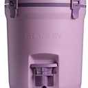 Stanley Adventure Fast Flow Water Jug 2 Gallon | Leakproof Ice Water Dispenser | Insulated Beverage Cooler | Easy Pour Spigot and Latched Foam Lid | BPA-Free | Lilac