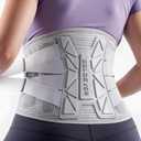 Medical-Grade Back Brace for Women Lower Back Pain Relief [Ultra Breathable & Stronger Support] Back Support Brace with Adjustable Strap System - Back Support Belt for Herniated Disc, Sciatica, Arthritis,Scoliosis (Gray, L)
