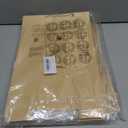 Pack of 35 Paper Bread Bags for Homemade Bread, Paper Bakery Bag for Baked Food Packaging Storage, Large Kraft Paper Bread Loaf Bag with Window Label Seal Sticker included Pack of 35,12.5x8.3x4 Inches