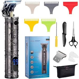 MOTLATA Hair Clippers for Men Zero Gapped Trimmer Professional T Blade Trimmer Rechargeable Trimmer Pro Li Outline Trimmer Cut Cordless Hair Cutting Liners Edger for Barbers Detail Haircut