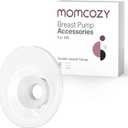Momcozy Double-Sealed Flange 24mm Compatible with Momcozy M5 Breast Pump. Original M5 Breast Pump Replacement Accessories, 1PC (24mm)