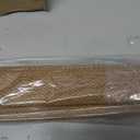 No Drill Cordless Bamboo Roman Shades, Light Filtering 31.5" W x 48" H, Brown