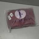 Memoriesea Women's Elegant Square Neck Swing A Line Wedding Evening Party Midi Dress (Burgundy) XXL