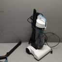 Amazon Basics Upright Bagless Vacuum Cleaner for Carpet and Hard Floors, With Crevice and Upholstery Tools, Detachable Handle, Lightweight (8.4 lbs), 1.7L Dust Cup, 720W, 25ft Cord, Black/White