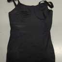 LODAY Compression Tank Tops Women Shapewear Tummy Control Body Shaper Scoop Neck Camisole Tops (Black, S)