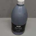 Nicpro Black Fabric Paint for Furniture with Pump, 33.8 fl oz Fabric Paint for Clothes Permanent, Soft Rich Pigment Non-Toxic Textile Paint for Fabric DIY Crafts T-shirt Shoes Jeans for Kid Adult