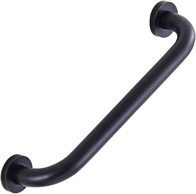 ELLO&ALLO Oil Rubbed Bronze Bathroom Shower Grab Bar, Home Care Bath Hardware (16 Inch)