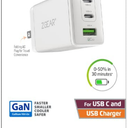 ZGear 3-Port Adaptive Fast Charger, 65 Watts